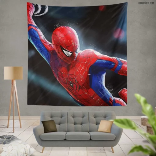 Web of Destiny Heroic Journeys Comic Wall Tapestry