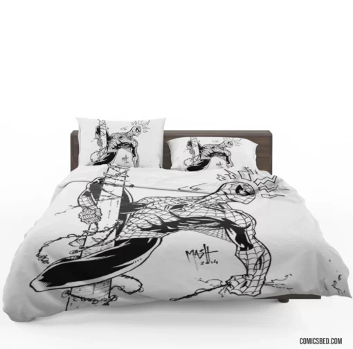 Web of Fate Hero Journey Comic Bedding Set