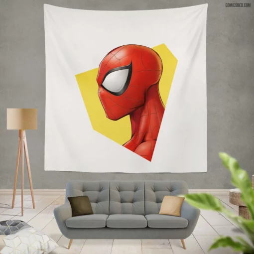 Web of Intrigue Mysteries Unraveled Comic Wall Tapestry