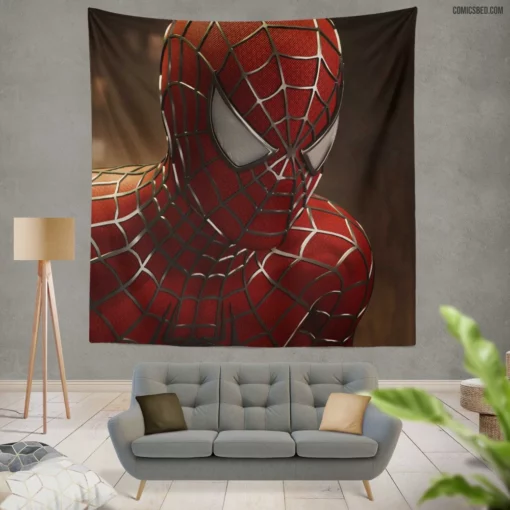 Web of Legends Heroic Feats Comic Wall Tapestry