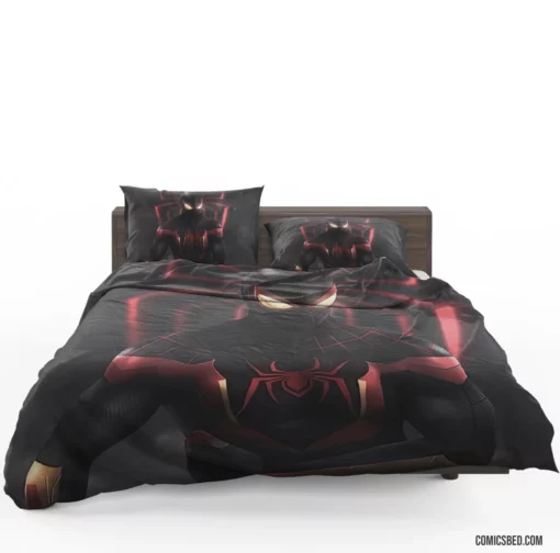 Webbed Spider-Man Marvel Hero in Action Comic Bedding Set