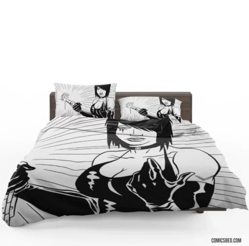 Werewolves Unleashed Strippers Nightmare Comic Bedding Set