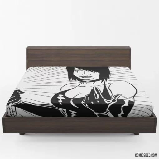 Werewolves Unleashed Strippers Nightmare Comic Fitted Sheet