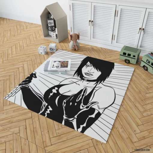 Werewolves Unleashed Strippers Nightmare Comic Rug 1