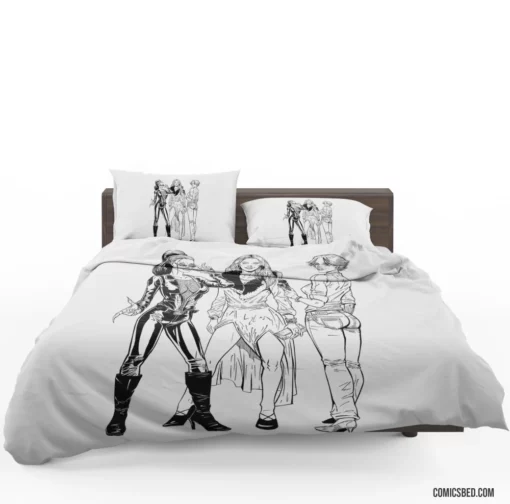 White Eagle Native American Hero Comic Bedding Set