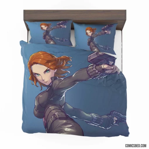 Widow Vendetta Marvel Heroine Comic Bedding Set 1