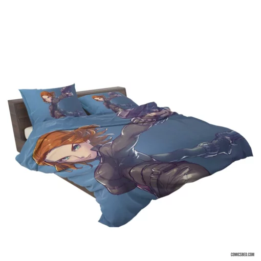 Widow Vendetta Marvel Heroine Comic Bedding Set 2