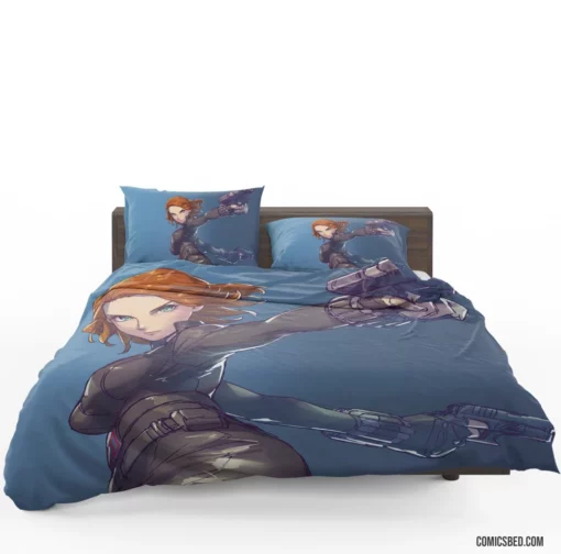 Widow Vendetta Marvel Heroine Comic Bedding Set