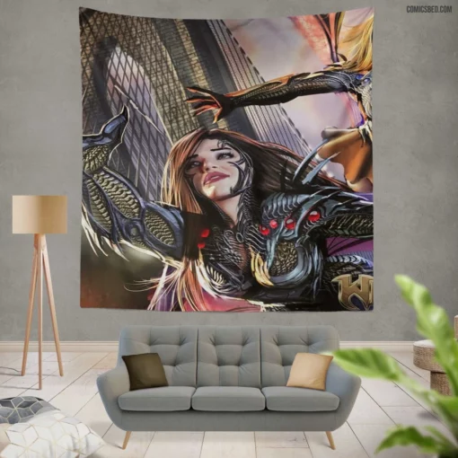 Witchblade Chronicles Comic Wall Tapestry