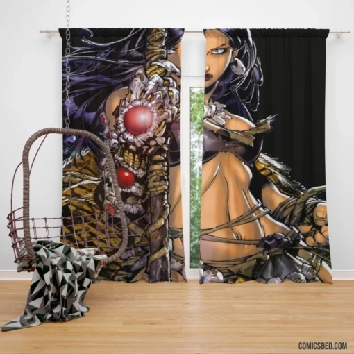 Witchblade Enigma Unveiled Comic Curtain