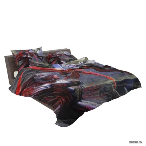 Witchblade Gothic Witch Fight Comic Bedding Set 2