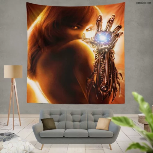 Witchblade Redhead Sorcery Comic Wall Tapestry