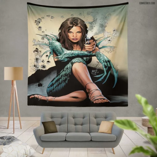 Witchblade Unleashed Comic Wall Tapestry