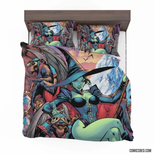 Wizard Of Oz Wicked Witch Comic Bedding Set 1