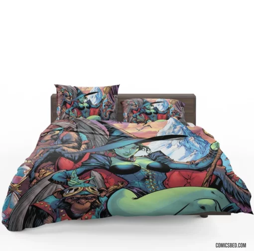 Wizard Of Oz Wicked Witch Comic Bedding Set