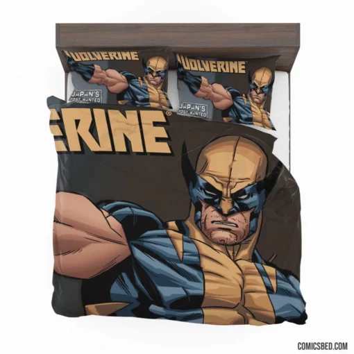 Wolverine Japan Thrilling Pursuit Comic Bedding Set 1