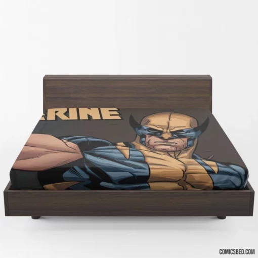 Wolverine Japan Thrilling Pursuit Comic Fitted Sheet