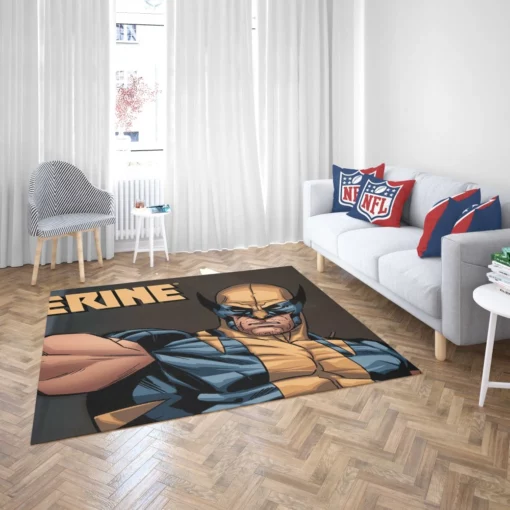 Wolverine Japan Thrilling Pursuit Comic Rug 2