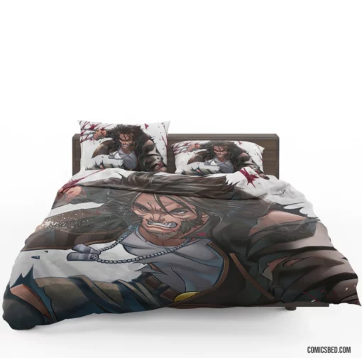 Wolverine Logan Bloody Origins Comic Bedding Set