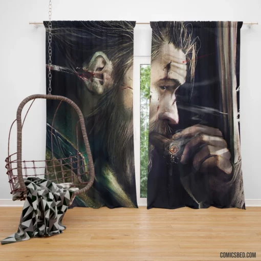 Wolverine Logan James Howlett X-Men Legend Comic Curtain