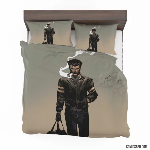 Wolverine Logan Mutant Journey Comic Bedding Set 1