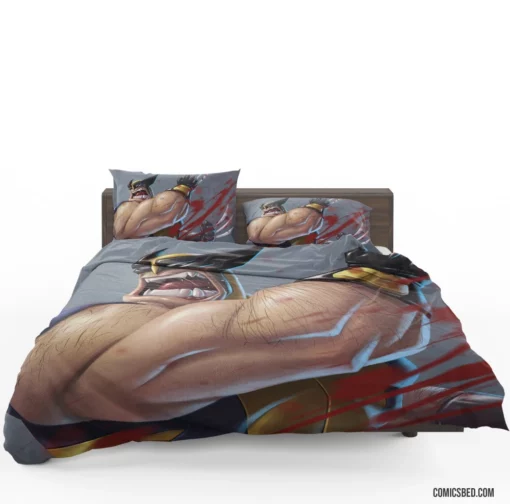 Wolverine Marvel Feral X-Men Chronicles Comic Bedding Set