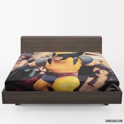 Wolverine Marvel Ferocious Mutant Avenger Comic Fitted Sheet