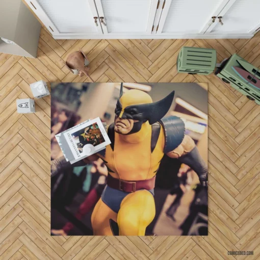 Wolverine Marvel Ferocious Mutant Avenger Comic Rug