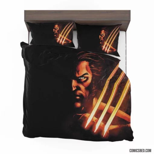 Wolverine Marvel Fierce X-Man Comic Bedding Set 1