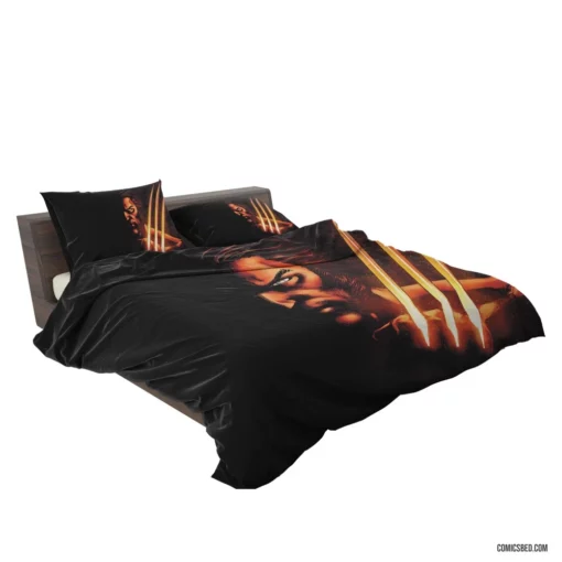 Wolverine Marvel Fierce X-Man Comic Bedding Set 2