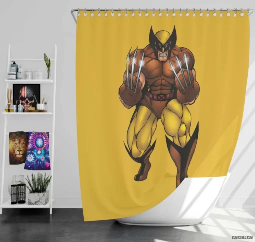 Wolverine Marvel Legacy X-Men Tales Comic Shower Curtain