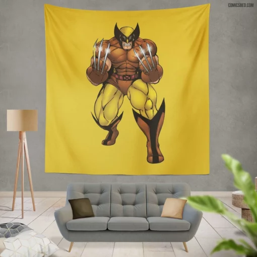 Wolverine Marvel Legacy X-Men Tales Comic Wall Tapestry