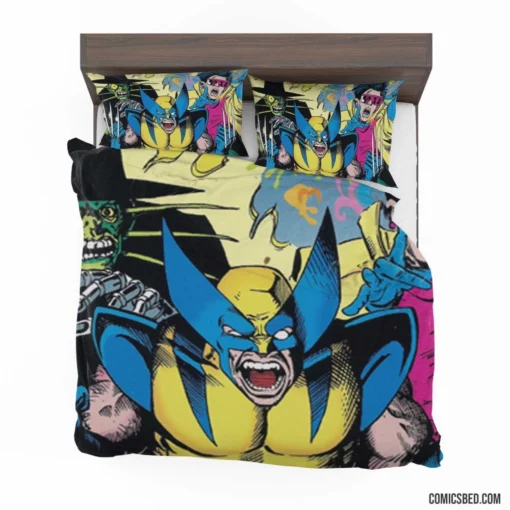 Wolverine Marvel Legendary Mutant Hero Comic Bedding Set 1