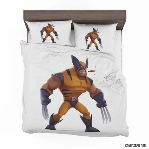 Wolverine Marvel Legendary Mutant Saga Comic Bedding Set 1