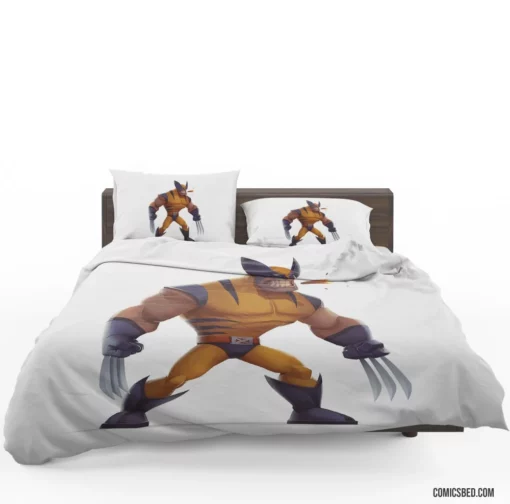 Wolverine Marvel Legendary Mutant Saga Comic Bedding Set