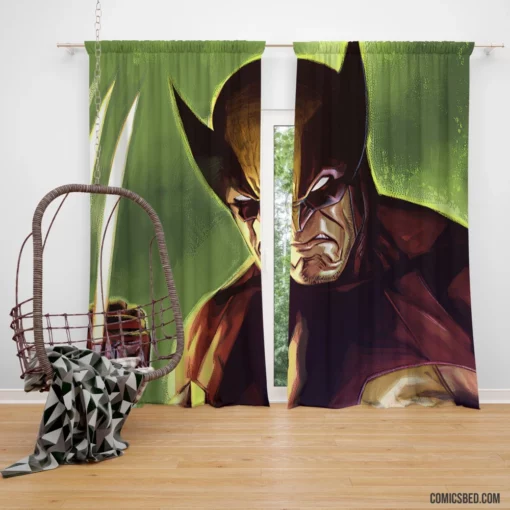 Wolverine Marvel Mutant Power Chronicles Comic Curtain