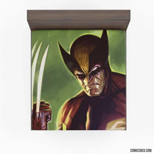 Wolverine Marvel Mutant Power Chronicles Comic Fitted Sheet 1