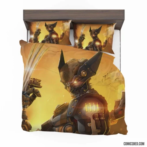 Wolverine Steampunk Marvel Rebel Comic Bedding Set 1