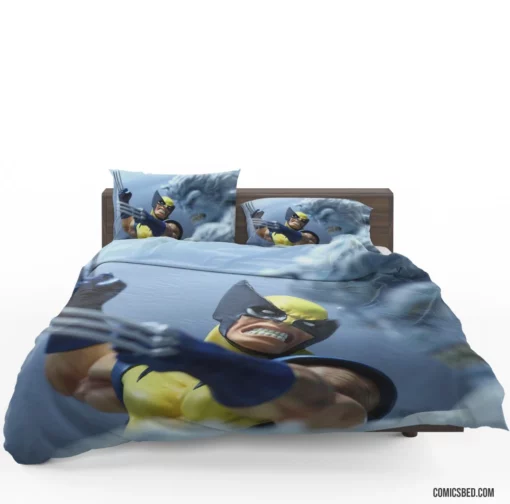 Wolverine Unleashed X-Men Warrior Comic Bedding Set