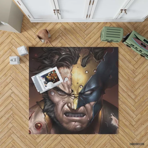 Wolverine Weapon X Marvel Weapon Comic Rug