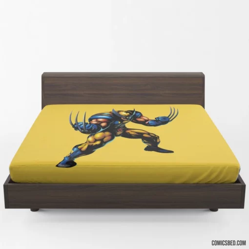 Wolverine X-Men Adventures Marvel Hero Comic Fitted Sheet