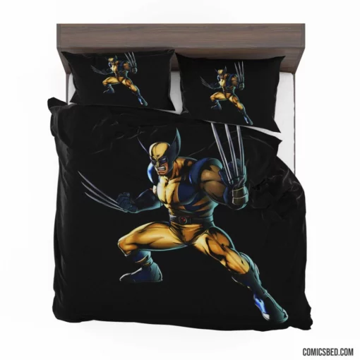 Wolverine X-Men Feral Mutant Hero Comic Bedding Set 1