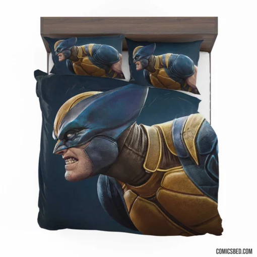 Wolverine X-Men Fierce Mutant Comic Bedding Set 1