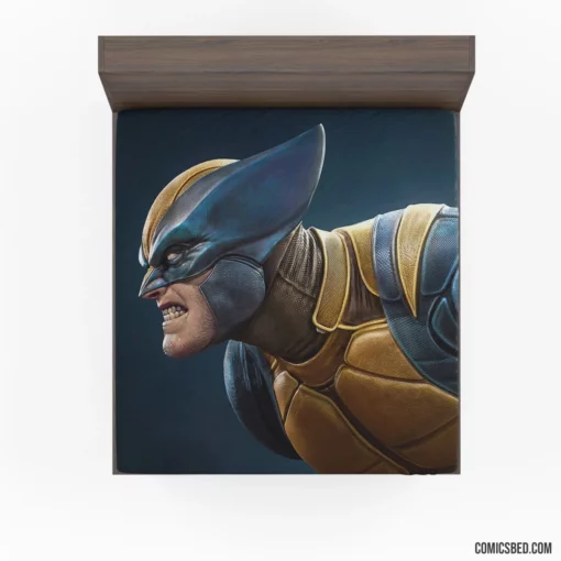 Wolverine X-Men Fierce Mutant Comic Fitted Sheet 1