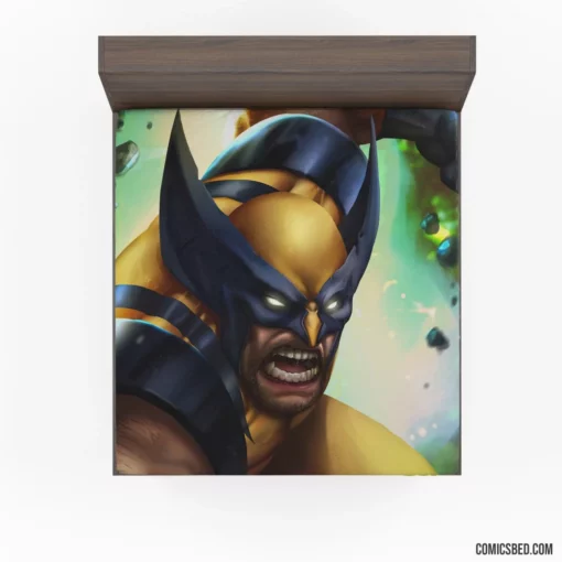 Wolverine X-Men Mutant Chronicles Comic Fitted Sheet 1