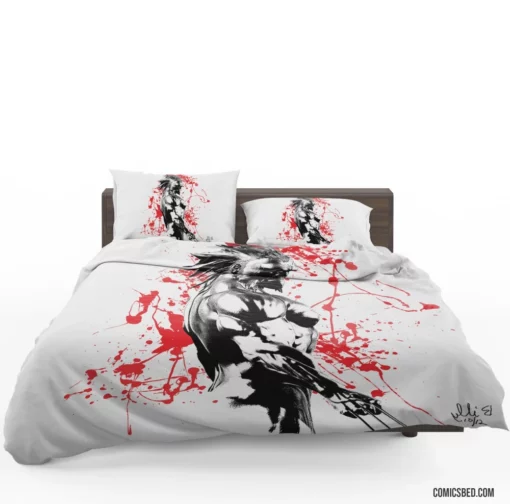 Wolverine X-Men Weapon Comic Bedding Set