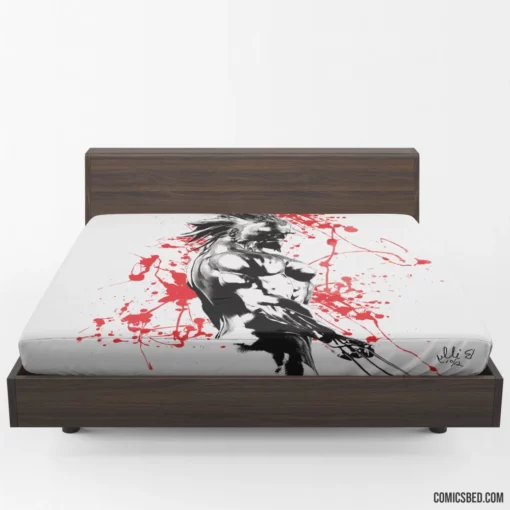 Wolverine X-Men Weapon Comic Fitted Sheet