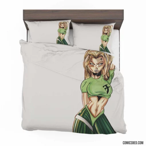 Women Girl Comic Bedding Set 1