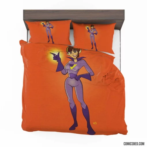 Wonder Twins Heroic Siblings Tales Comic Bedding Set 1