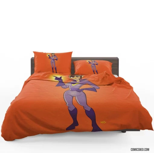 Wonder Twins Heroic Siblings Tales Comic Bedding Set